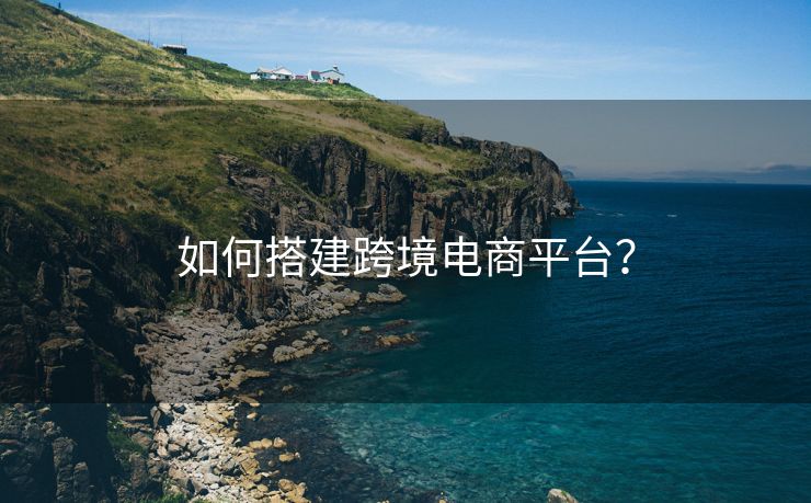 如何搭建跨境电商平台？