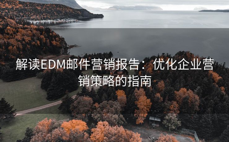 解读EDM邮件营销报告：优化企业营销策略的指南