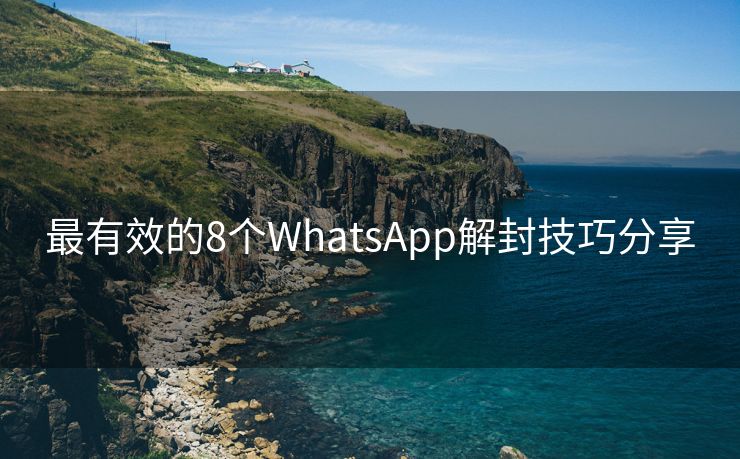 最有效的8个WhatsApp解封技巧分享