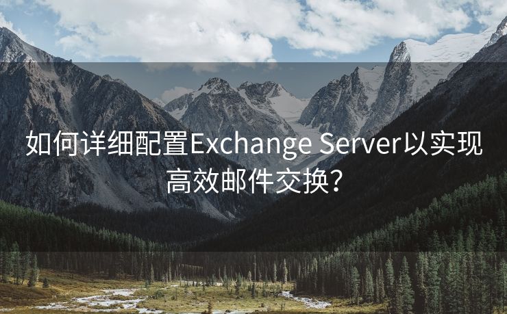 如何详细配置Exchange Server以实现高效邮件交换？