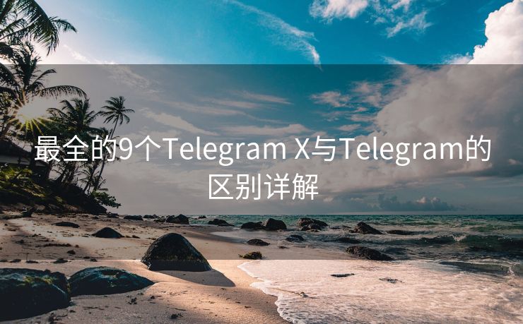 最全的9个Telegram X与Telegram的区别详解